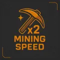 x2 Mining Speed